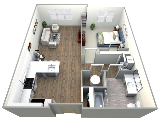 Floorplan - The Huntington