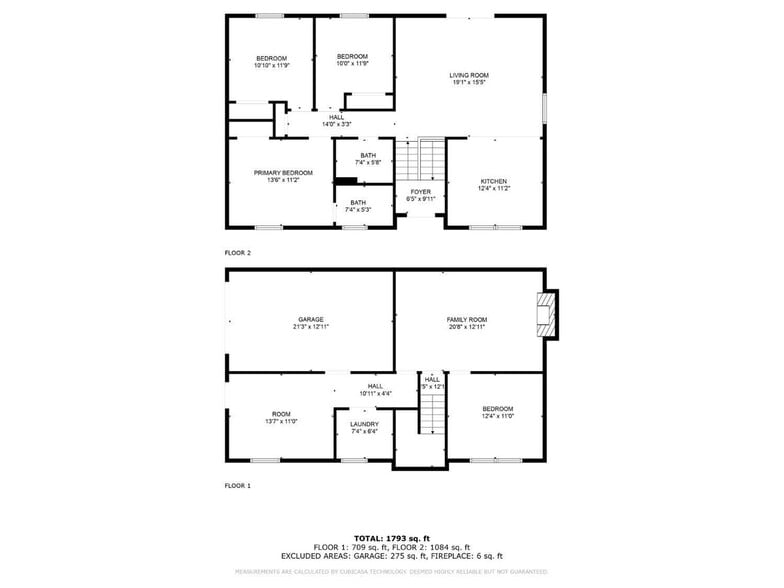 Floorplan - 1704 Danbury Dr