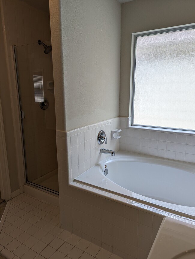 Walk in shower and large soaker tube - 5910 Hollister Cole