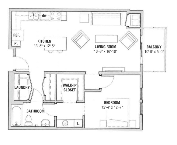 Floorplan - The Covington Apartment Homes
