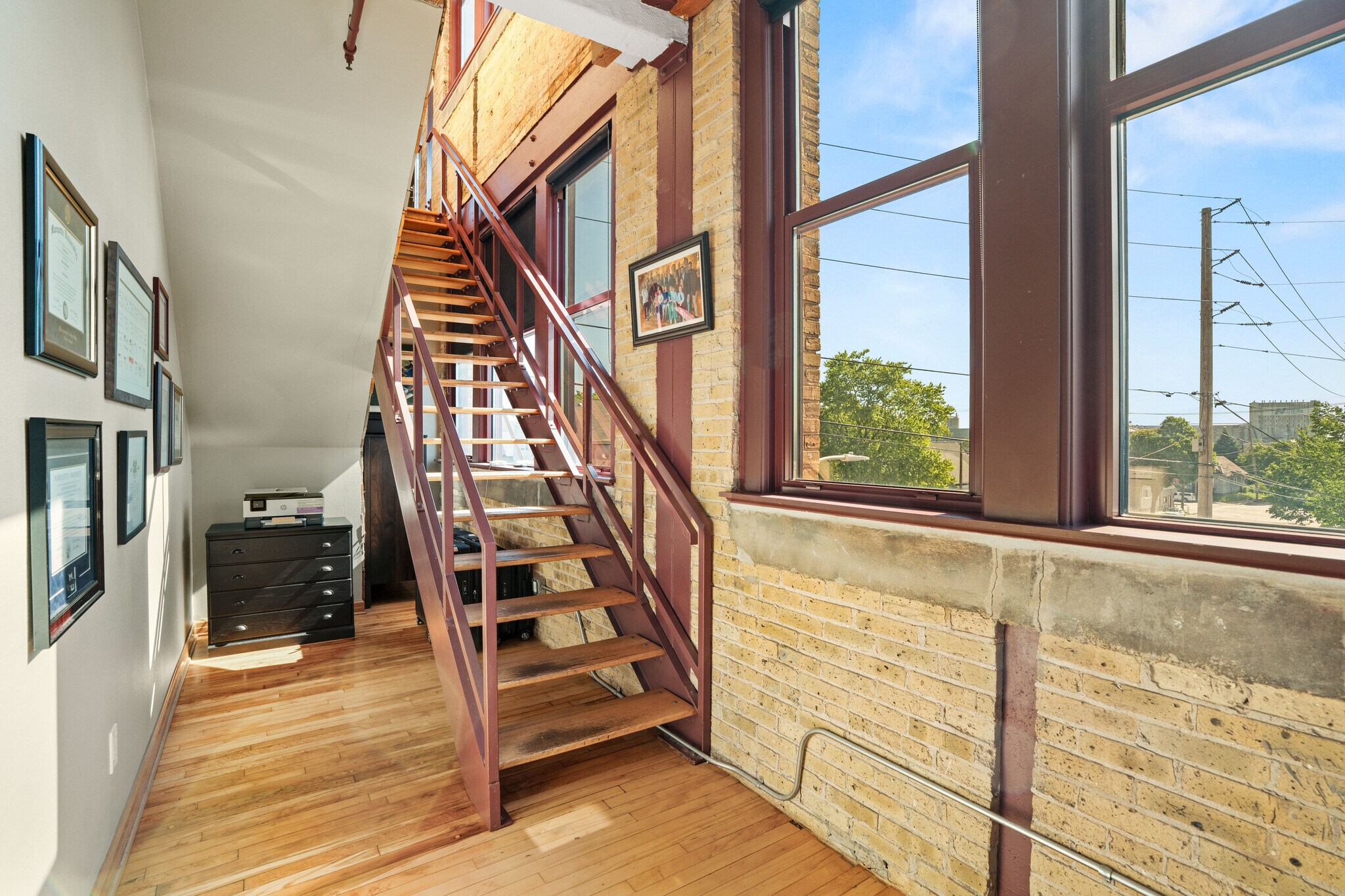 Stairwell - 215 W Maple St