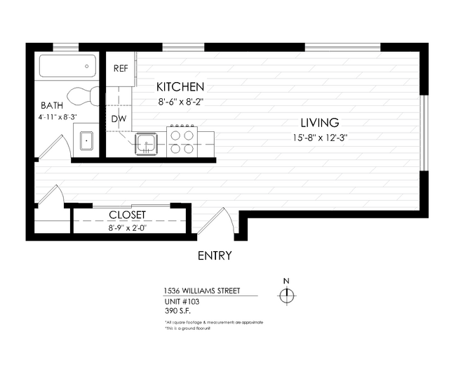 Floorplan - 1536 Williams St