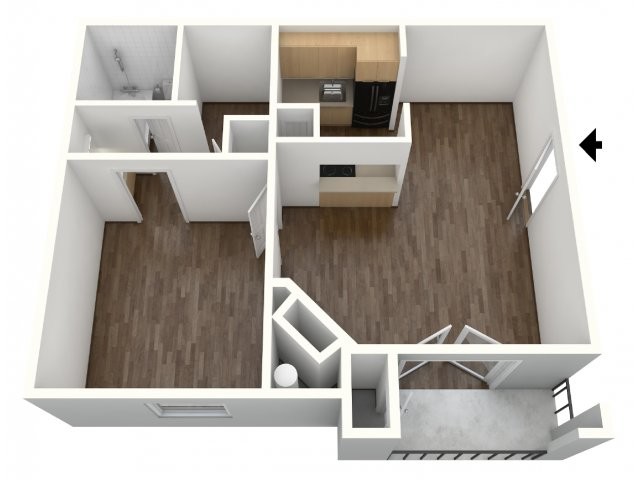 Floorplan - Centre Oaks Apartments