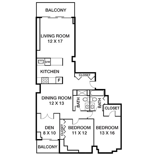 Floorplan - Evanston Place