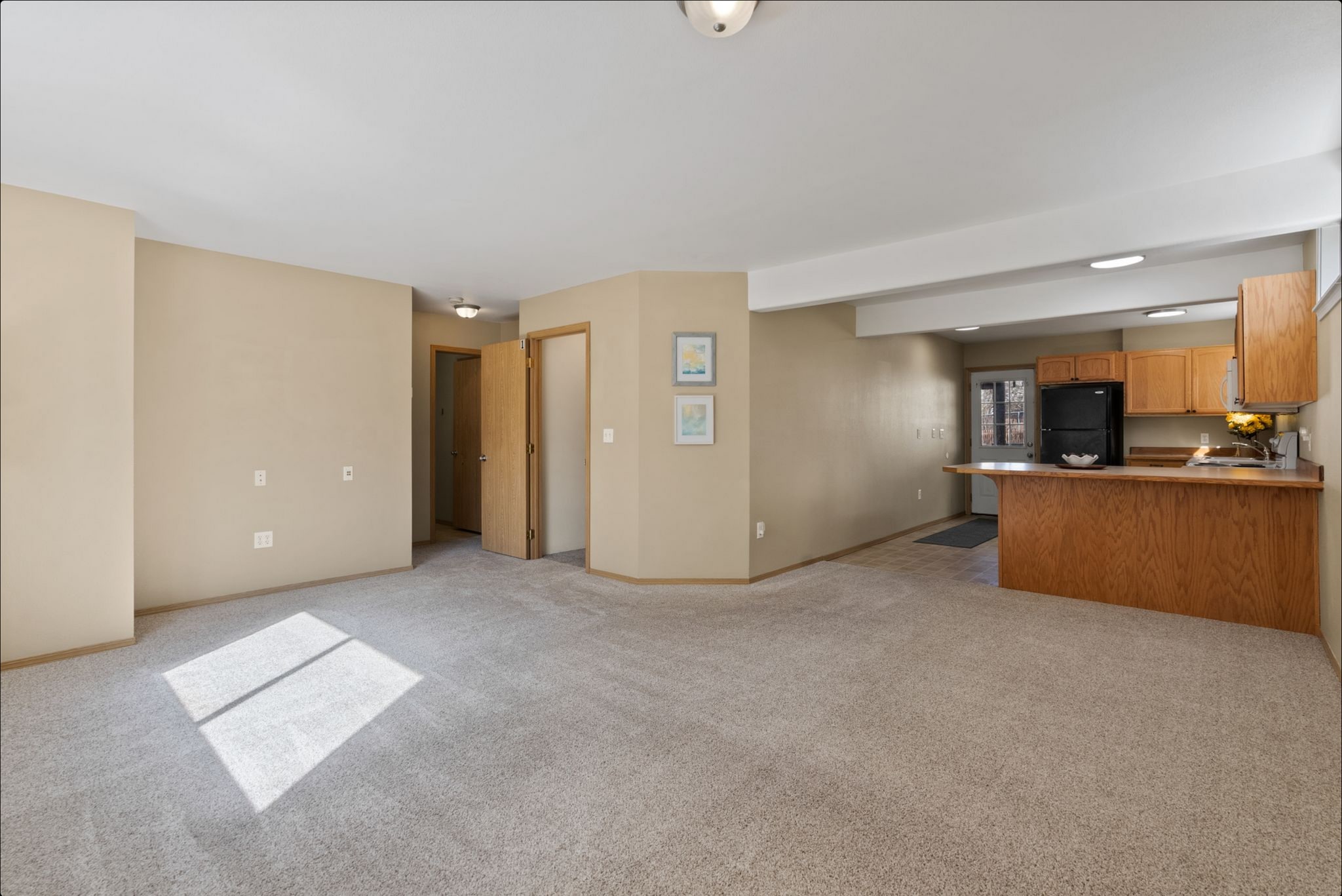Basement living room - 3519 E 25th Ave