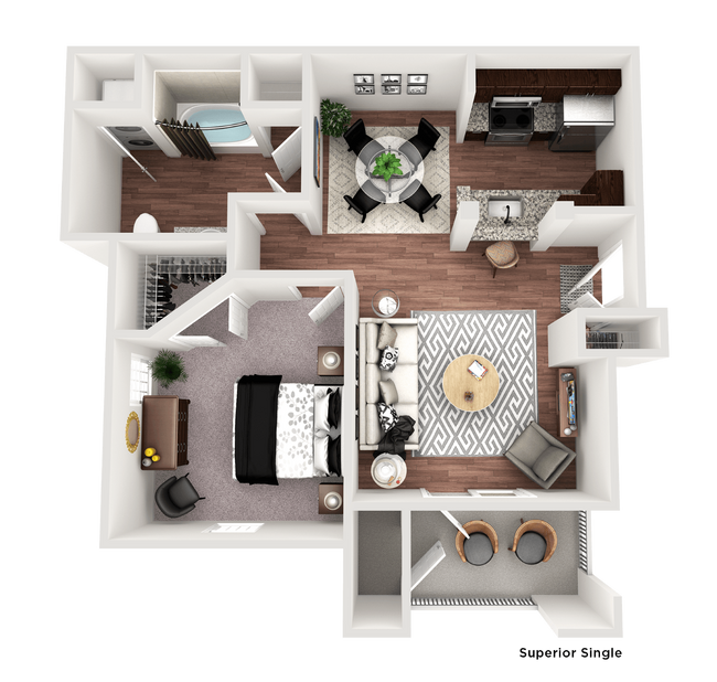 Floorplan - The Villa at River Pointe