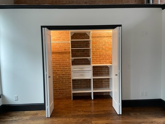 Bedroom Closet - 307 N Riverfront Dr