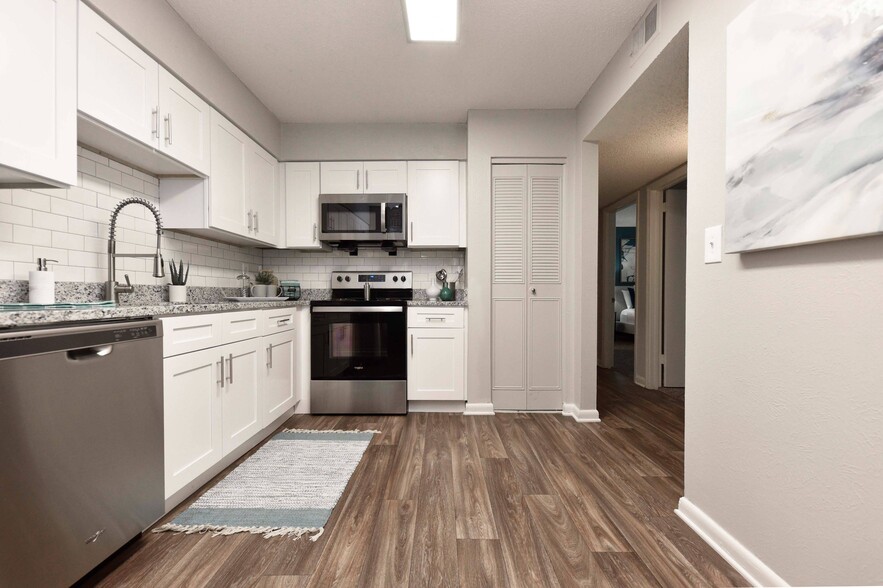 Wood Style Flooring and New Cabinetry, Granite Counters, Stainless Appliances - The Slate