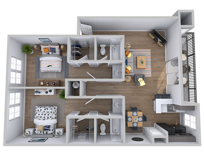 Floorplan - Skyline at Barton Creek