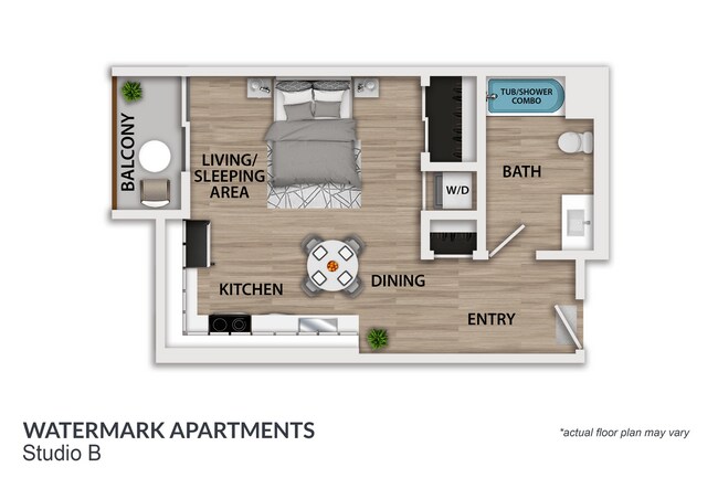 Floorplan - Watermark Apartments