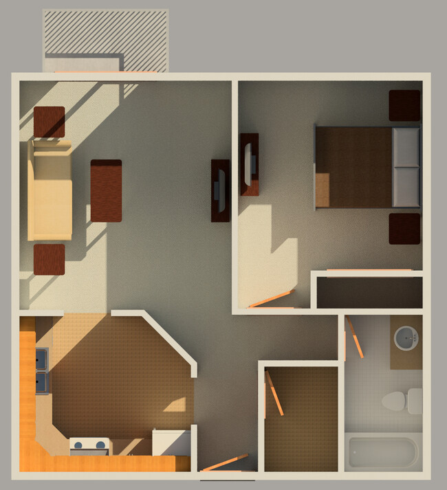 Floorplan - Cedars Apartments