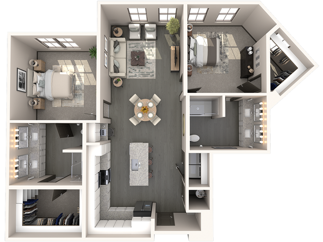 Floorplan - Harden at Public Market