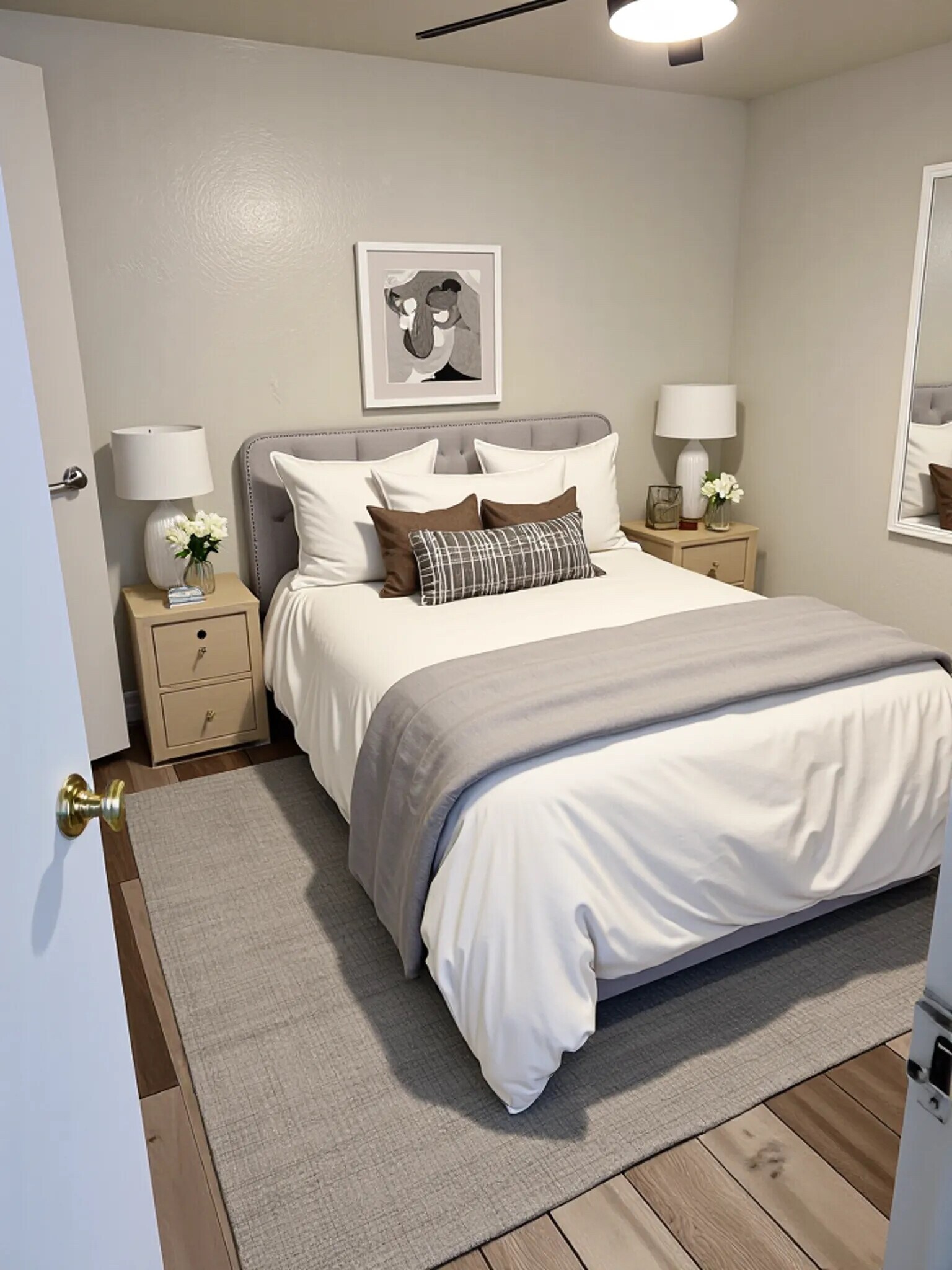 Bedroom w/ AI furniture - 4995 S Inca Dr