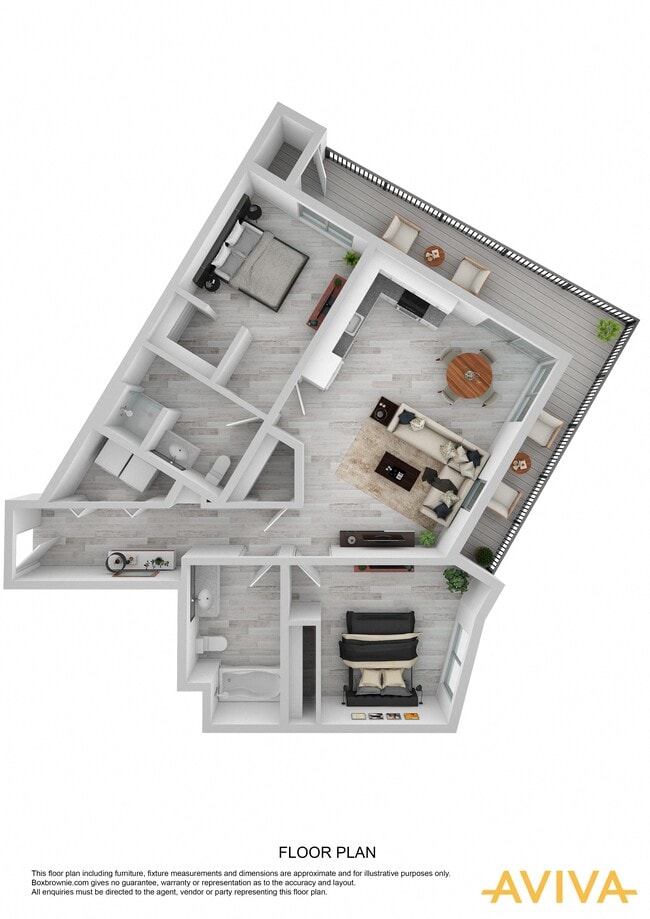 Floorplan - AVIVA Apartments