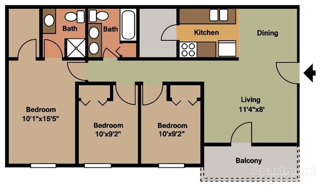 Interior Photo - Lida Lake Estates Apartments in Rochelle, IL