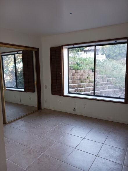 Bedroom with view of open yard - 31407 El Horno St