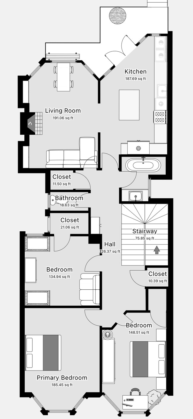 Floorplan - 6 Ramona Ave