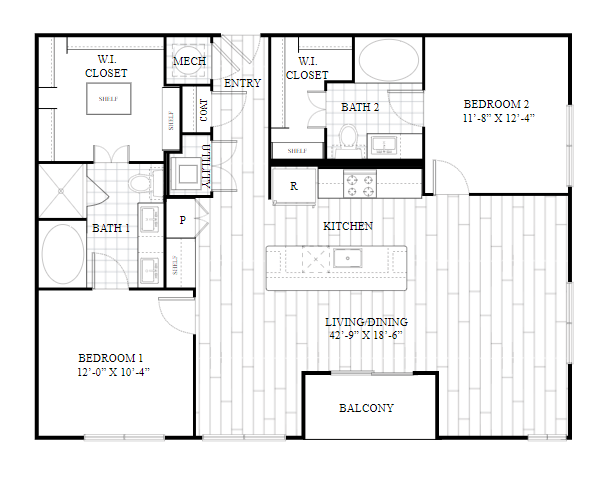 Floorplan - Brady