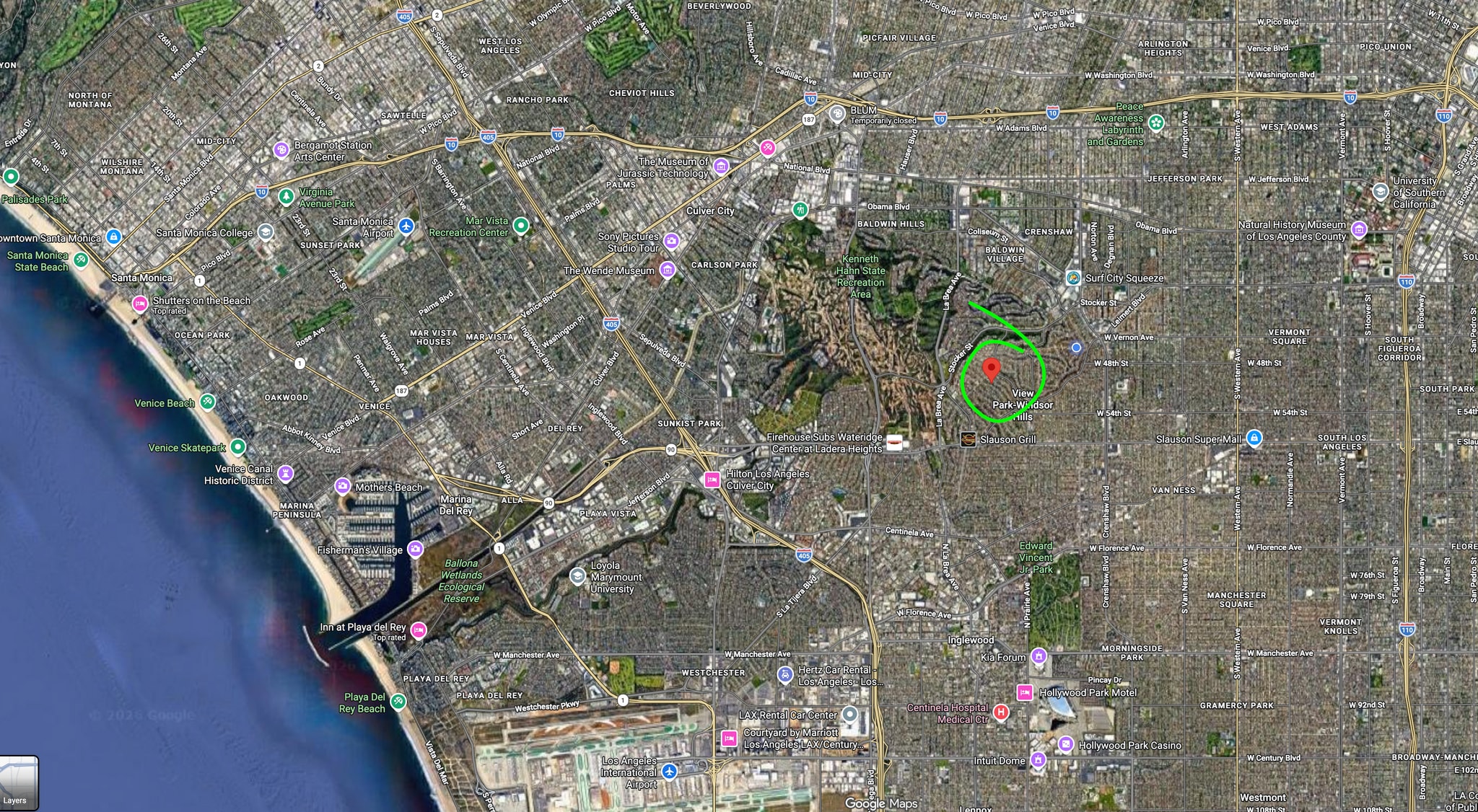 centrally located...minutes from Marina/Culver City/Downtown LA/Inglewood - 5037 Parkglen Ave