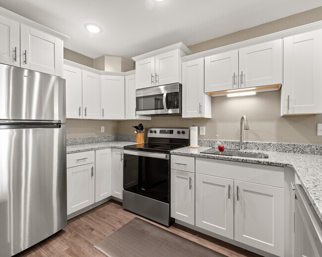 Prepare a snack or a feast in this all new kitchen with stainless steel appliances and granite count - 290 N 500 W