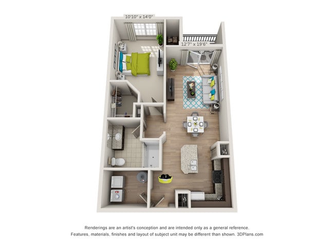 Floorplan - Hawthorne at Leland
