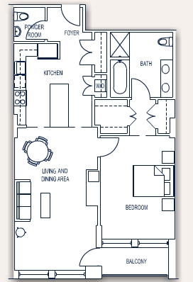 1BR/1.5BA - 1125 Maxwell Place