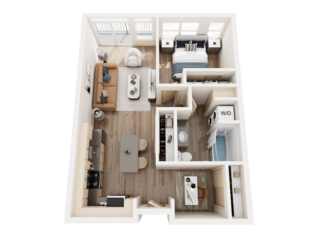 Floorplan - Prescott Wallingford Apartments