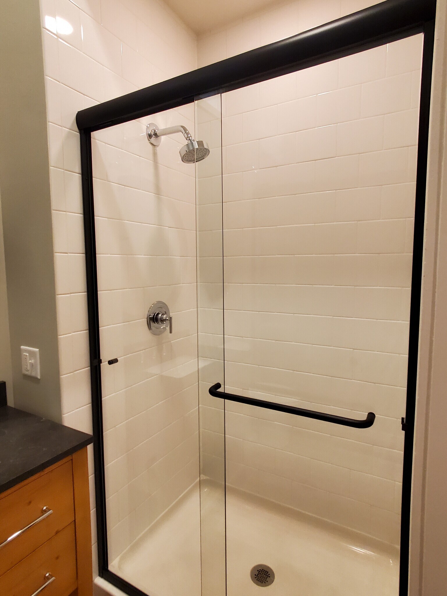 Tile shower - 128 E High St