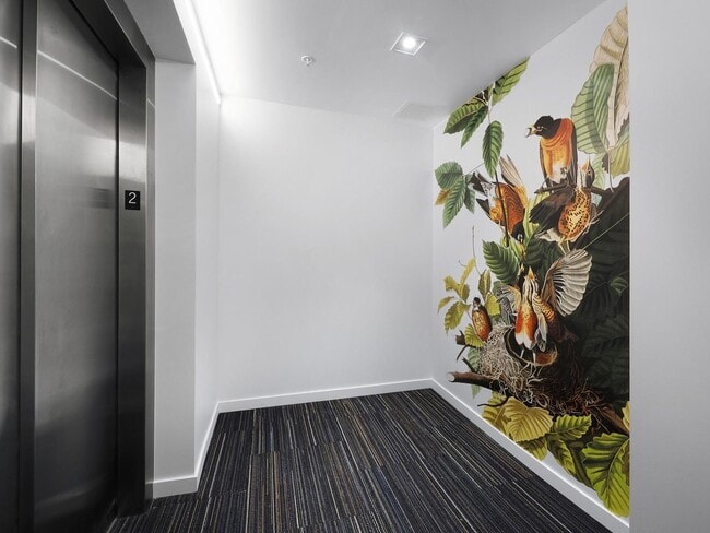 Elevator from garage - 401 Linden St