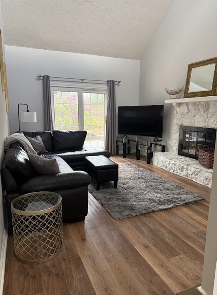 65" curved TV - 4700 Cornwall Pl