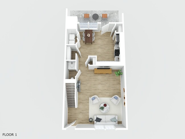 Floorplan - North Pointe Townhomes