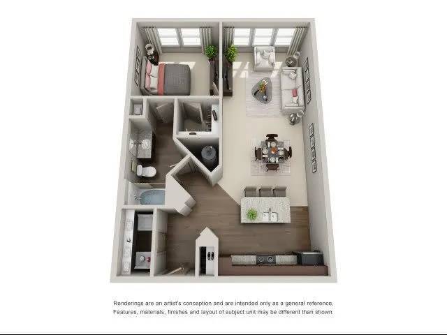 Floorplan - Brookson Flats