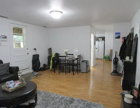 Dining area to bathroom and kitchen. - 9 Cardinal Dr