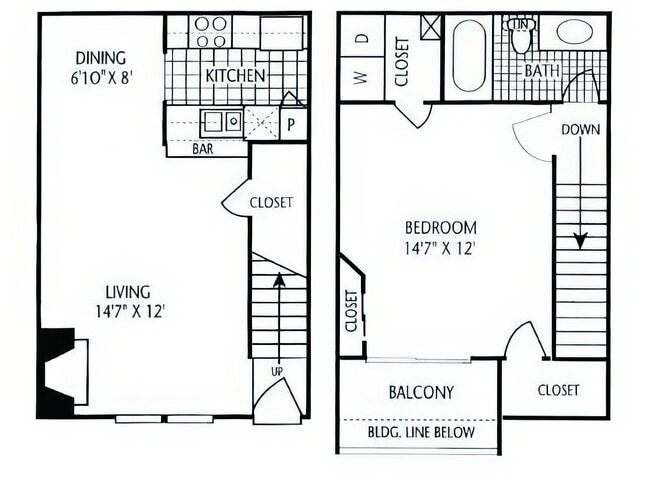 Floorplan - Regal Court Apartments