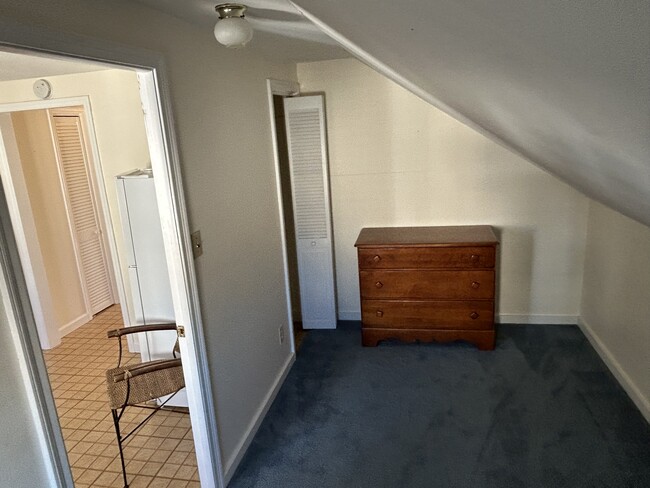 Full Size Bedroom with a Gable Ceiling - 126 Continental Ave