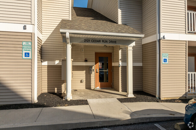 Entrance - Crossroads Apartments