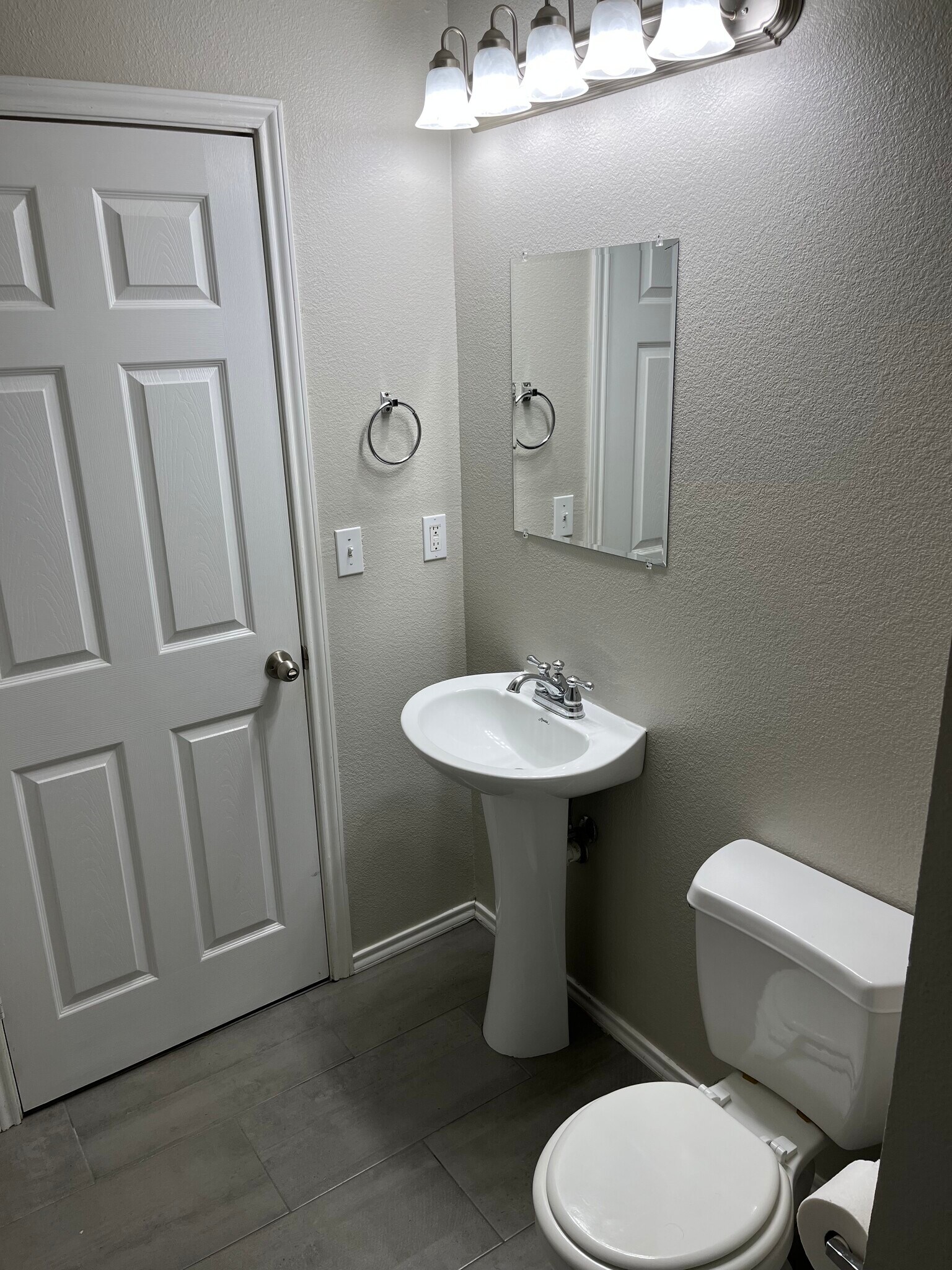 First Floor Bathroom/Laundry Room - 719 Claremont Pky