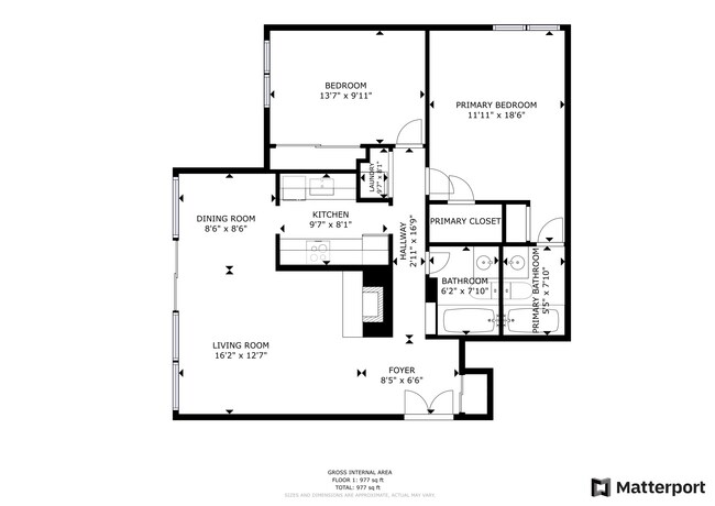 Floorplan - Henley and Remy Apartments
