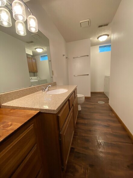 Downstairs Bathroom/Laundry - 3133 Wildbriar Ln