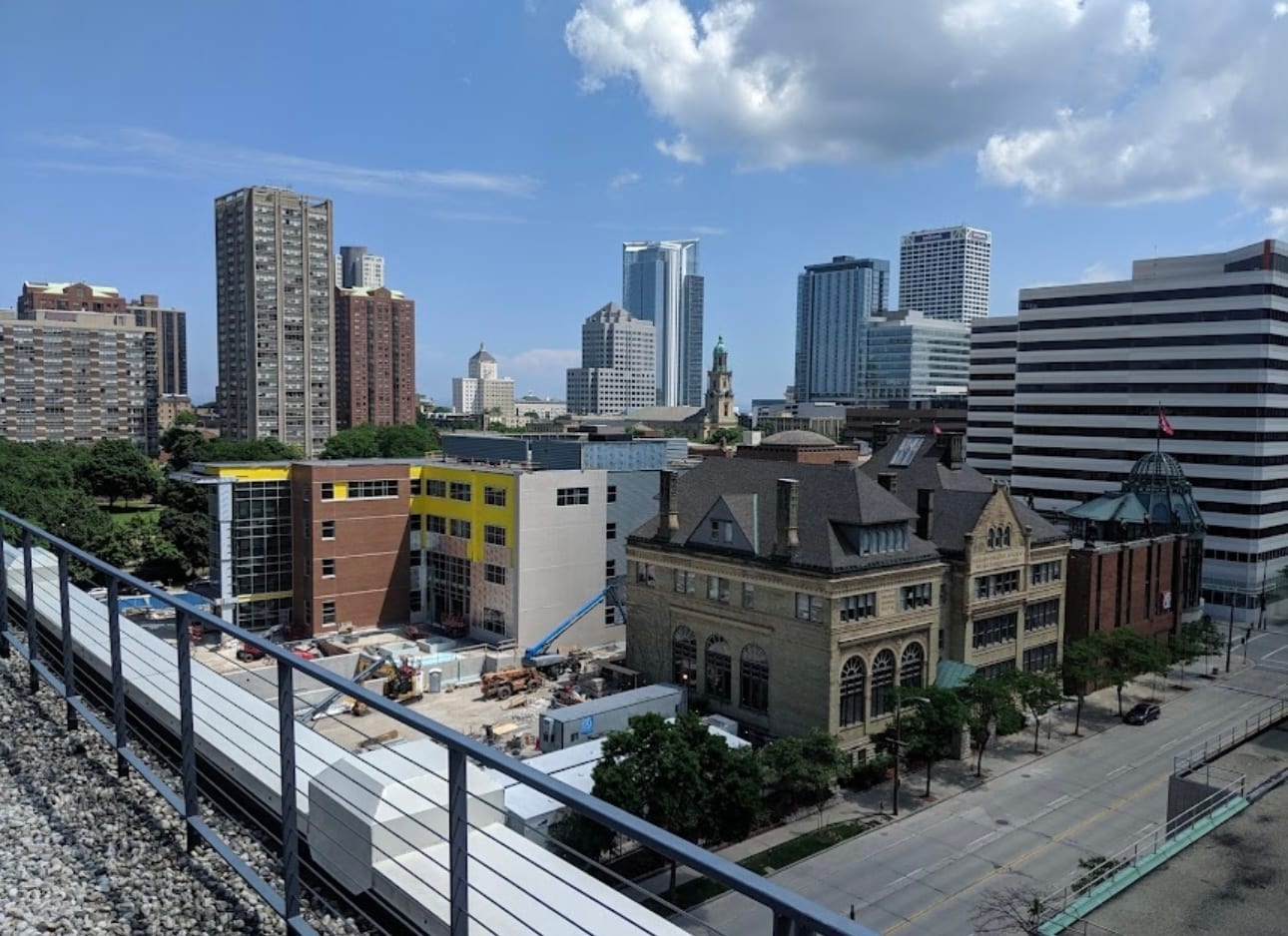 Rooftop scenic view - 270 E Highland Ave
