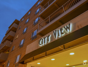 Welcome Sign - City View Apartments