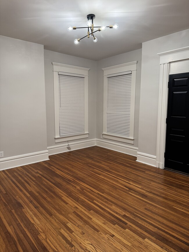 Living room and door out to covered porch - 1049 Franklin Ave