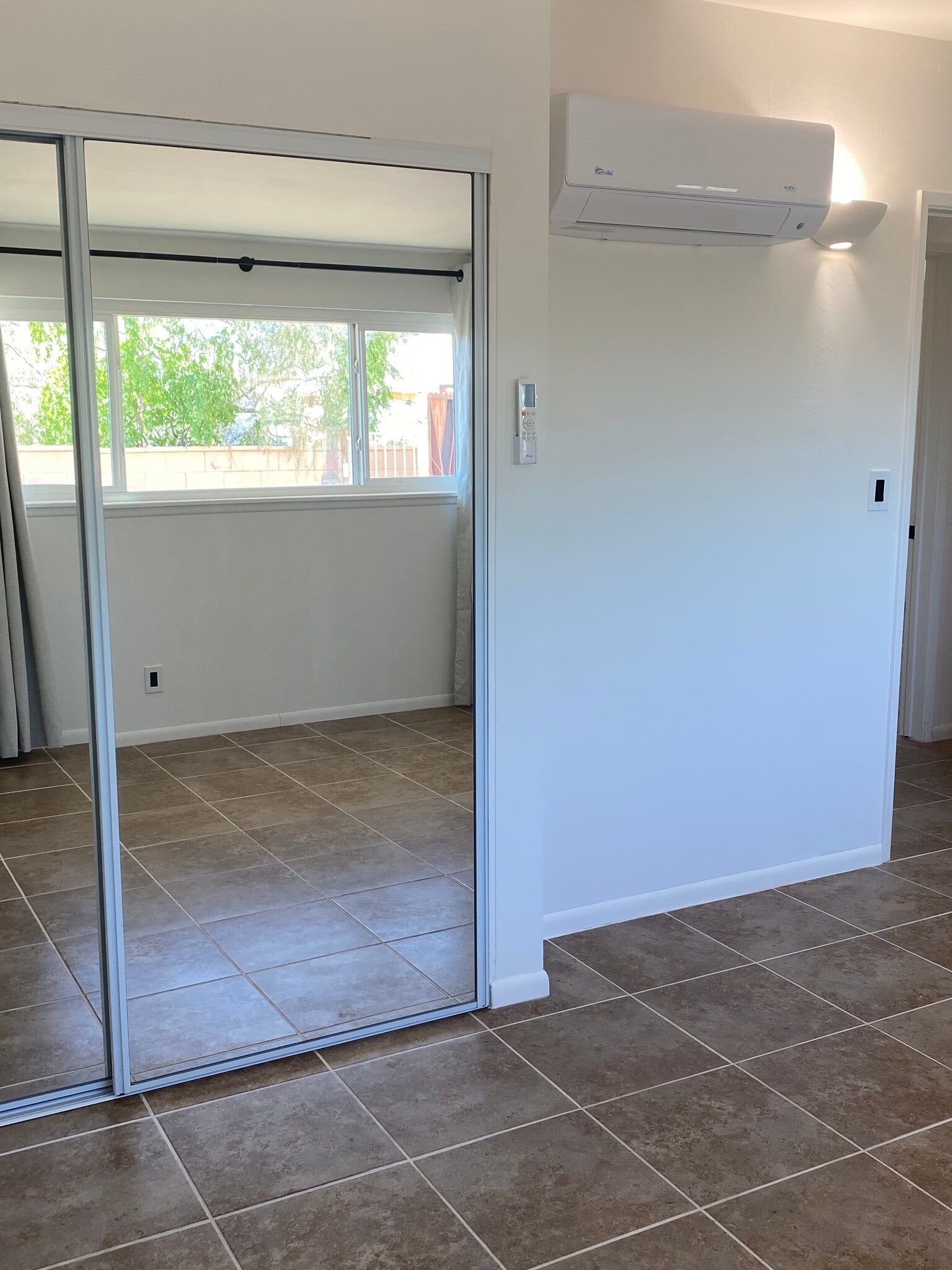 Primary Bedroom with Views to Backyard - 6393 Desert Queen Ave