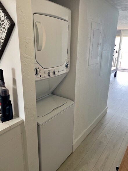 In unit washer-not in kitchen - 89 S Atlantic Ave