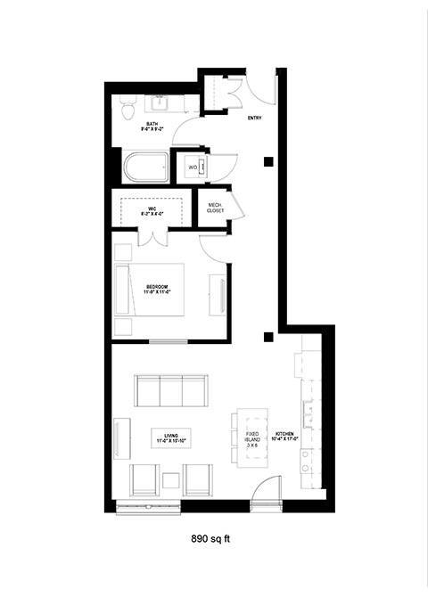 Floorplan - Millworks Lofts