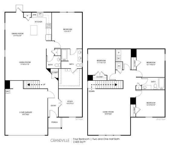 Floorplan - Creekside Terrace