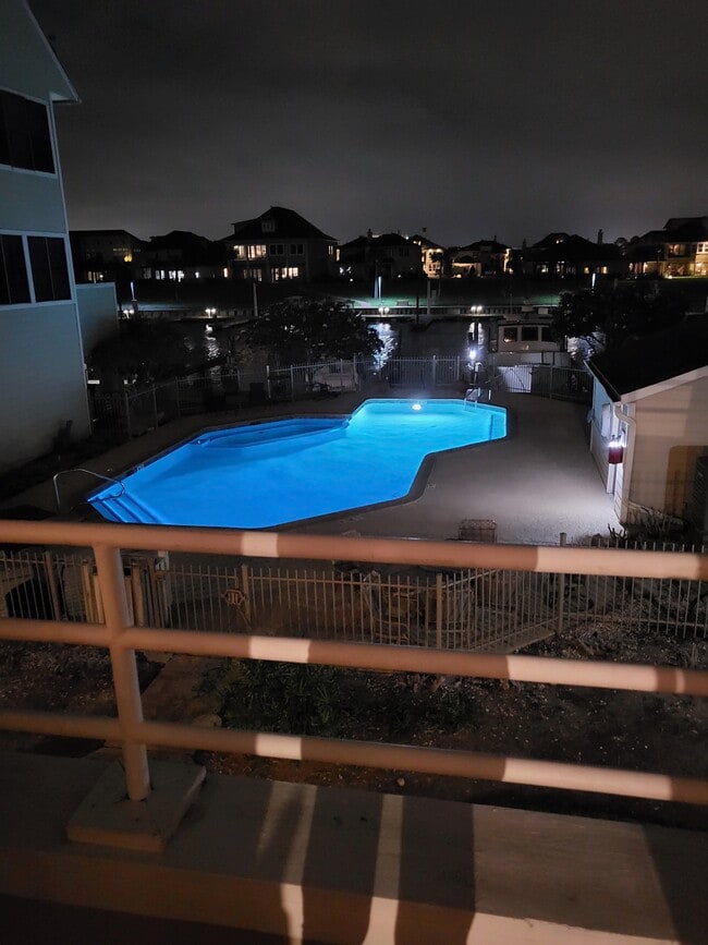 Pool at Night. Wow! - 888 Davis Rd