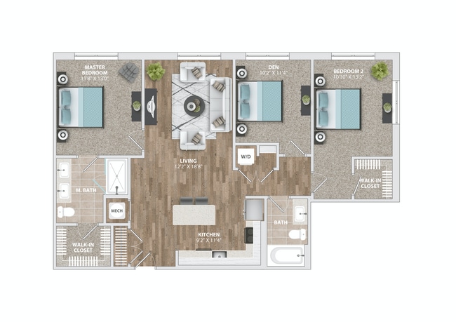 Floorplan - Vyne One Loudoun