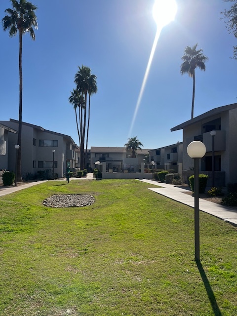 Courtyard facing pool - 6480 N 82nd St