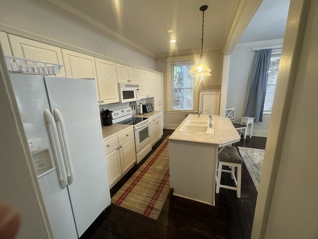 Kitchen with island. - 339 Whitaker St